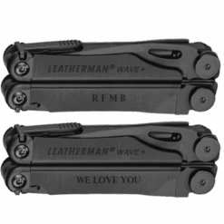 Leatherman Wave + Black Multi-Tool With Black MOLLE Sheath