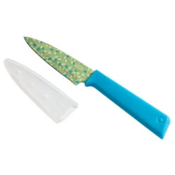 Kuhn Rikon Colori+ Patterns 4" Paring Knife -Chefs Knives Store 22766 ps