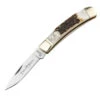 Boker TS 2.0 Stag Horn Lockback Folding Knife 1 Boker TS 2.0 Stag Horn Lockback Folding Knife -Chefs Knives Store BK110819STx1000