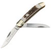 Boker TS 2.0 Stag Horn Copperhead Folding Knife -Chefs Knives Store BK110823STx1000