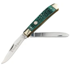 Boker TS 2.0 Jigged Bone Trapper Folding Knife -Chefs Knives Store BK110831x1000