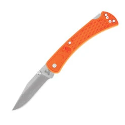 Buck Knives Buck 110 Slim Select Folding Hunter Knife -Chefs Knives Store BU0110ORS2 Buck 110 Slim Select Blaze Orange