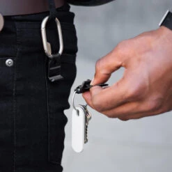 Orbitkey Clip, V2 -Chefs Knives Store ClipAdd onV2 slvr lfstylx1000 1