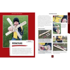 Victorinox Whittling In The Wild Swiss Army Knife Book By Felix Immler -Chefs Knives Store FC00718 Whittling in the Wild Boomerang