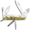Victorinox Farmer Bear Tinker Designer Swiss Army Knife -Chefs Knives Store Farmer Bear Tinker Tractor Side