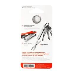 KeySmart Nano Scissors -Chefs Knives Store KS107SS KeySmart Nano Scissors Package Back