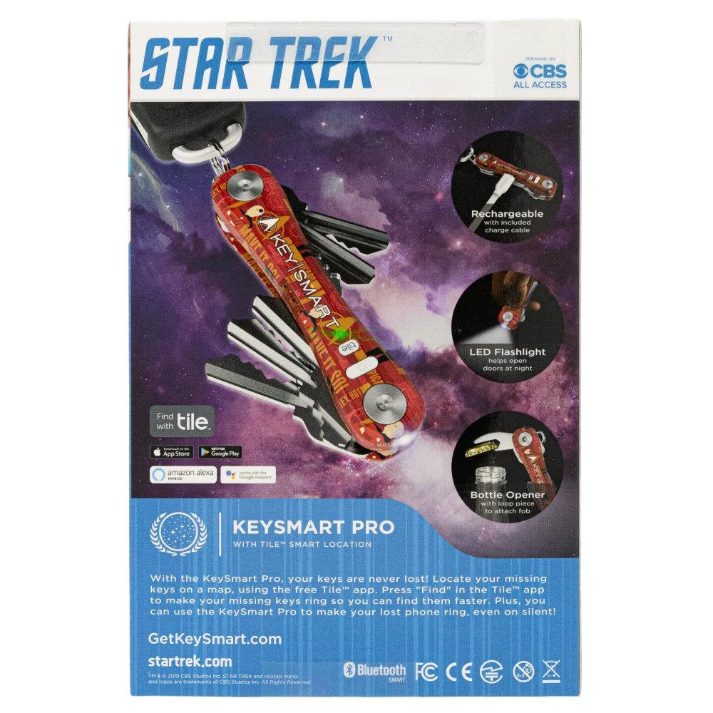 KeySmart Pro Star Trek The Next Generation Compact Key Holder With Tile Smart Location 10 KeySmart Pro Star Trek The Next Generation Compact Key Holder With Tile Smart Location - Image 8