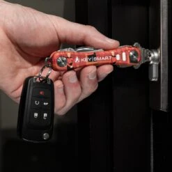 KeySmart Pro Star Trek The Next Generation Compact Key Holder With Tile Smart Location 12 KeySmart Pro Star Trek The Next Generation Compact Key Holder With Tile Smart Location -Chefs Knives Store KS411TRKJLP KeySmart Pro Star Trek Picard in Door Lock