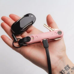 KeySmart Max Smart Location Tracking Key Holder -Chefs Knives Store KS421BLS KeySmart Blush in Hand
