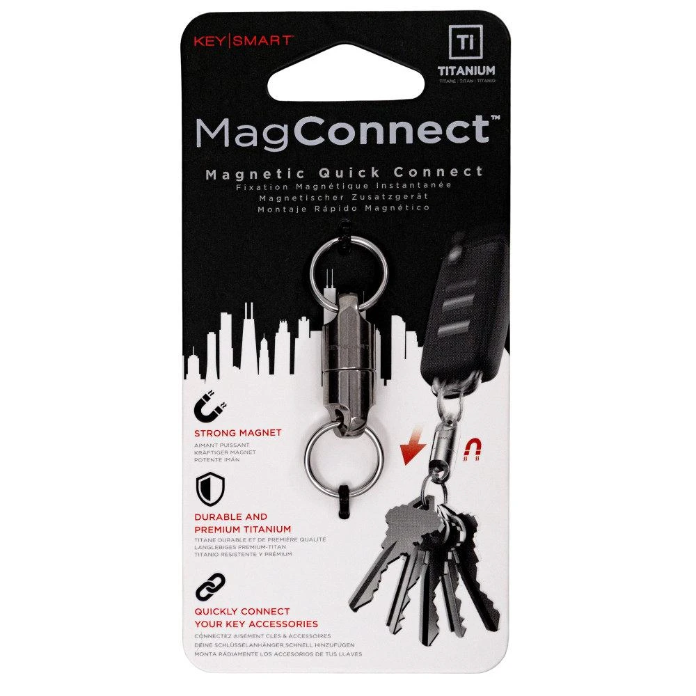 KeySmart MagConnect Titanium Magnetic Quick Disconnect 5 KeySmart MagConnect Titanium Magnetic Quick Disconnect - Image 3