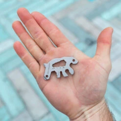 KeySmart AllTul Bear Keychain Multi-tool -Chefs Knives Store KS824 SS BER Lifestyle OpenHand