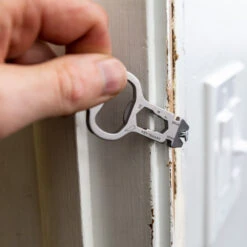 KeySmart AllTul Owl Keychain Multi-tool -Chefs Knives Store KS824 SS OWL Lifestyle PryBar Nail