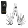 Leatherman Rebar Multi-Tool With Standard Nylon Sheath -Chefs Knives Store LT831548 Leatherman Rebar Silver Open