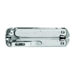Leatherman FREE P2 Multipurpose Pliers With Nylon Sheath -Chefs Knives Store LT832636 Leatherman Free P2 Closed with Pocket Clip