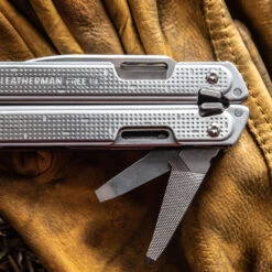 Leatherman FREE P4 Multipurpose Pliers With Nylon Sheath -Chefs Knives Store LT832640 Leatherman Free P4 File Open
