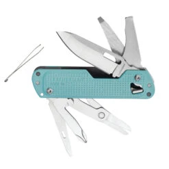 Leatherman FREE T4 Multi-Tool, Colors -Chefs Knives Store LT832865 Leatherman Free T4 Arctic