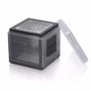 Microplane Cube Grater -Chefs Knives Store MP34002 Microplane Cube Grater Black with Lid