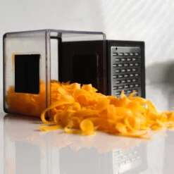 Microplane Cube Grater -Chefs Knives Store MP34002 Microplane Cube Grater Shredded Carrots