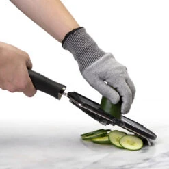 Microplane Cut Resistant Glove, Adult Size -Chefs Knives Store MP34007 Microplane Cut Resistant Glove with Mandoline