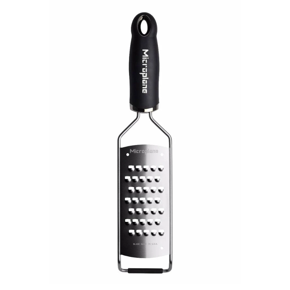 Microplane Gourmet Series Extra Coarse Grater, Black 3 Microplane Gourmet Series Extra Coarse Grater, Black