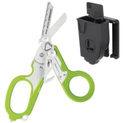 Leatherman Raptor Rescue Shears Multi-tool With Utility Holster -Chefs Knives Store Raptor Green Open