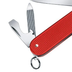Victorinox Cadet Red Swiss Army Knife -Chefs Knives Store SA0260120R Cadet File Detail