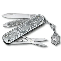 Victorinox Damast Classic SD Brilliant Swiss Army Knife 13 Victorinox Damast Classic SD Brilliant Swiss Army Knife -Chefs Knives Store SA0622134S1x1000