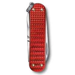 Victorinox Classic SD Precious Alox Swiss Army Knife -Chefs Knives Store SA06221401G Classic SD Precious Alox Red Closed Back