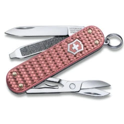 Victorinox Classic SD Precious Alox Swiss Army Knife -Chefs Knives Store SA06221405G Classic SD Precious Alox Pink