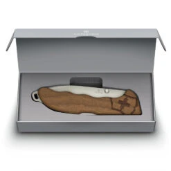 Victorinox Evoke Wood Lockblade Swiss Army Knife With Clip -Chefs Knives Store SA09415D630 Victorinox Evolve Wood in Box