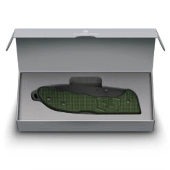 Victorinox Evoke BSH Alox Lockblade Swiss Army Knife With Clip 15 Victorinox Evoke BSH Alox Lockblade Swiss Army Knife With Clip -Chefs Knives Store SA09425DS24 Victorinox Evoke Green Black in Box