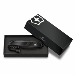 Victorinox Onyx Black RangerGrip 55 Lockblade Swiss Army Knife 9 Victorinox Onyx Black RangerGrip 55 Lockblade Swiss Army Knife -Chefs Knives Store SA09563C31P in Presentation Box