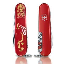 Victorinox Year Of The Rabbit Huntsman 2023 Limited Edition Swiss Army Knife -Chefs Knives Store SA13714E12 S3x1000