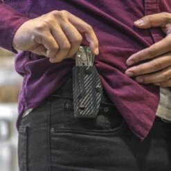 Clip & Carry Kydex Sheath For The Leatherman Skeletool -Chefs Knives Store SGLSKELCFBLK In Pocket x1000 e226d53d 1732 4ea1 8802 a485a5352dbd