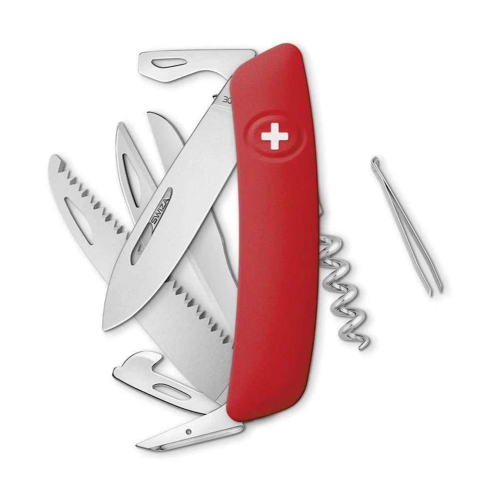 Swiza D09 Swiss Pocket Knife, Red 3 Swiza D09 Swiss Pocket Knife, Red