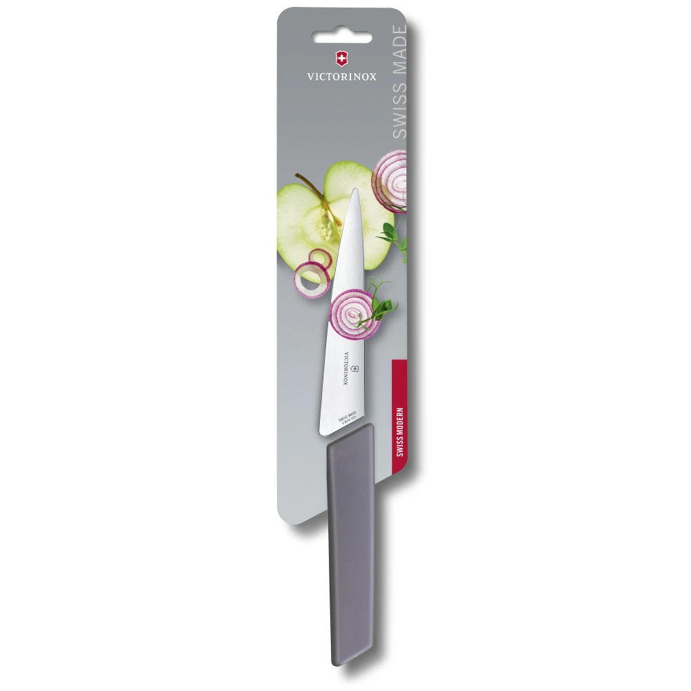 Swiss Modern Colors 6" Chef's Knife In Lilac By Victorinox 4 Swiss Modern Colors 6" Chef's Knife In Lilac By Victorinox - Image 2
