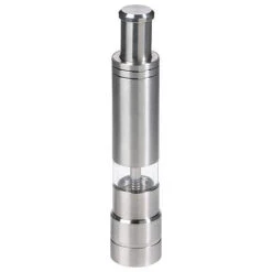Fletchers' Mill Pump & Grind 6" Stainless Steel Pepper Mill