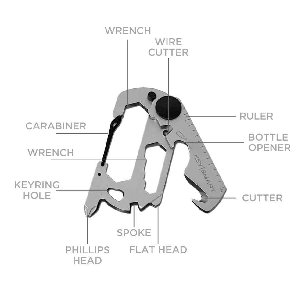 KeySmart AllTul Vulture Keychain Multi-tool 3 KeySmart AllTul Vulture Keychain Multi-tool - Image 2