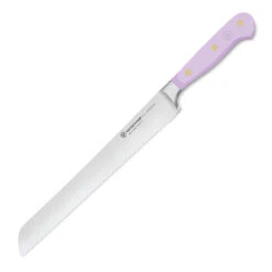 Wusthof Classic Colors 9" Double-Serrated Bread Knife -Chefs Knives Store WU1061706223 Wusthof Classic Colors 9 inch Bread Knife Purple Yam