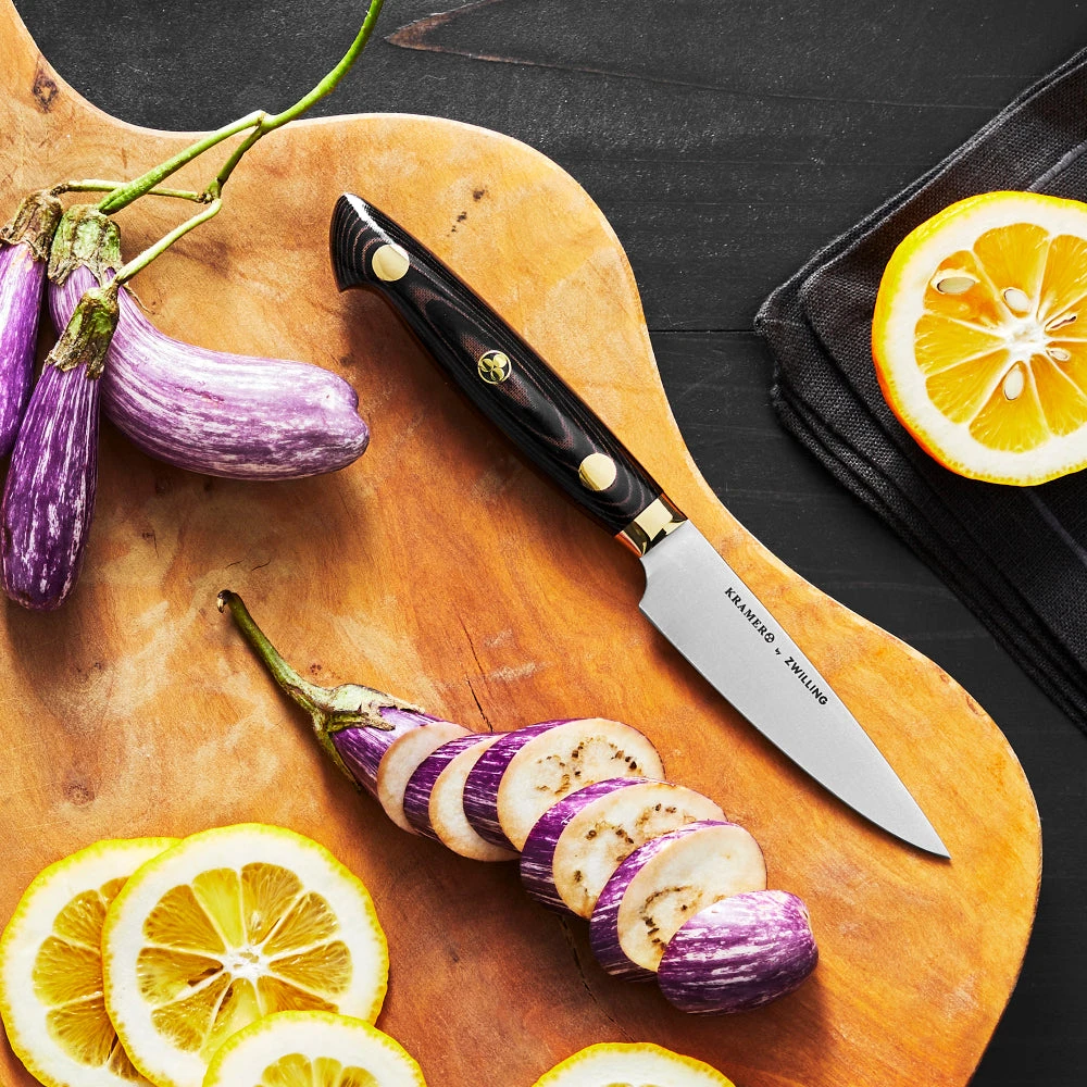 Kramer 3.5" Carbon Steel 2.0 Paring Knife By Zwilling 6 Kramer 3.5" Carbon Steel 2.0 Paring Knife By Zwilling - Image 4