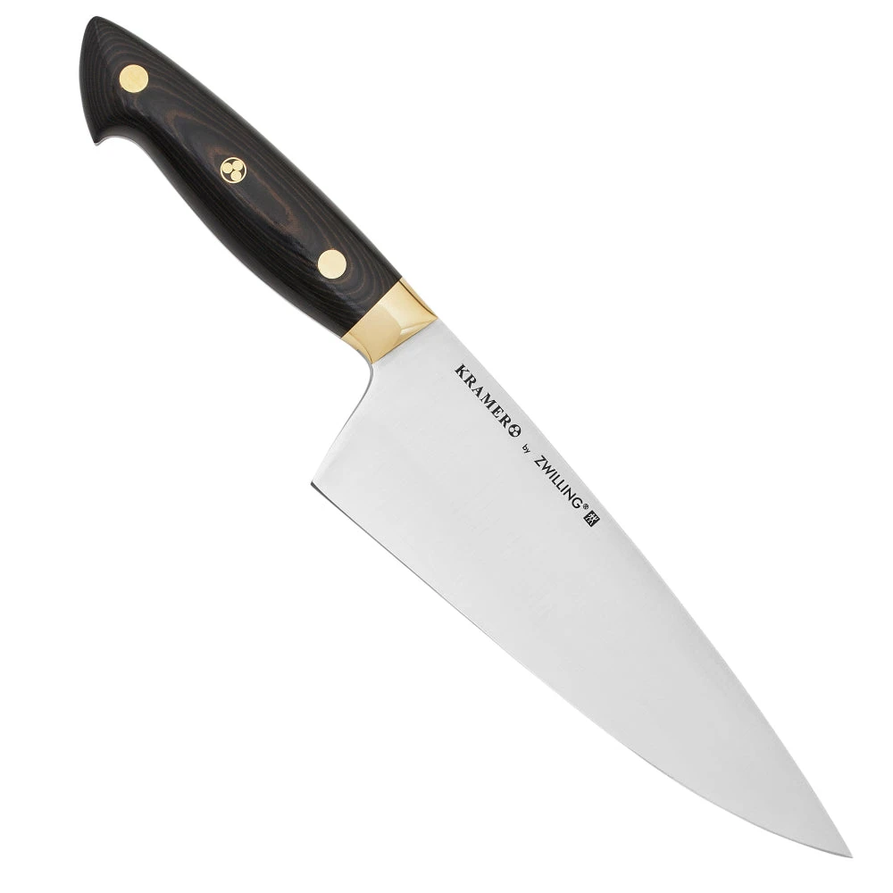 Kramer 8" Carbon Steel 2.0 Chef's Knife By Zwilling 3 Kramer 8" Carbon Steel 2.0 Chef's Knife By Zwilling