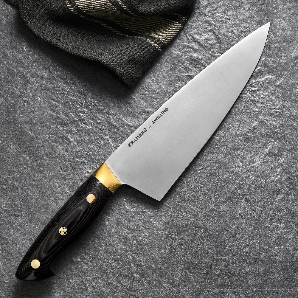 Kramer 8" Carbon Steel 2.0 Chef's Knife By Zwilling 5 Kramer 8" Carbon Steel 2.0 Chef's Knife By Zwilling - Image 3