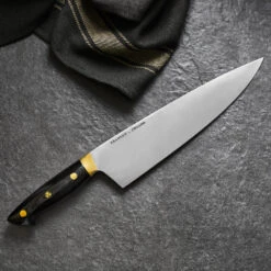 Kramer 10" Carbon Steel 2.0 Chef's Knife By Zwilling -Chefs Knives Store ZHK36701263 LS 01