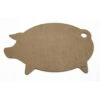 Epicurean Modern Animal Pig Cutting Board - Nutmeg -Chefs Knives Store ec032pig0301x1000