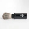 Kent Pure Badger Black Travel Shaving Brush -Chefs Knives Store kbshavetr2 open sks dm