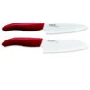 Kyocera Revolution 5.5" Santoku And 4.5" Utility Knife Set, Red Handle 2 Kyocera Revolution 5.5" Santoku And 4.5" Utility Knife Set, Red Handle -Chefs Knives Store kcfk2pcrd1x1000