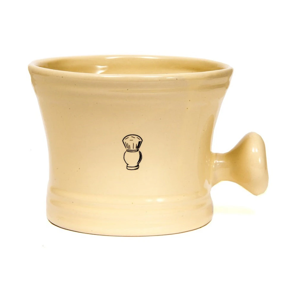 Pure Badger Apothecary Style Shaving Mug - Cream 3 Pure Badger Apothecary Style Shaving Mug - Cream