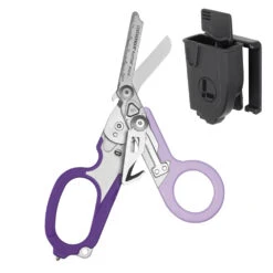 Leatherman Raptor Rescue Shears Multi-tool With Utility Holster -Chefs Knives Store raptor rescue orchid fanned holster