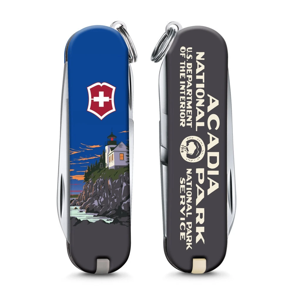 Victorinox Acadia National Park Poster Art Classic SD Swiss Army Knife 4 Victorinox Acadia National Park Poster Art Classic SD Swiss Army Knife - Image 2