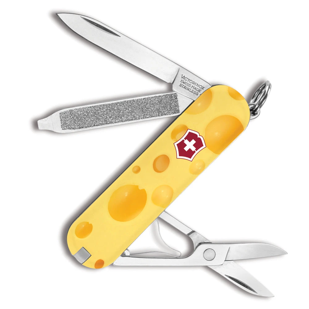 Victorinox Swiss Cheese Classic SD Designer Swiss Army Knife 3 Victorinox Swiss Cheese Classic SD Designer Swiss Army Knife